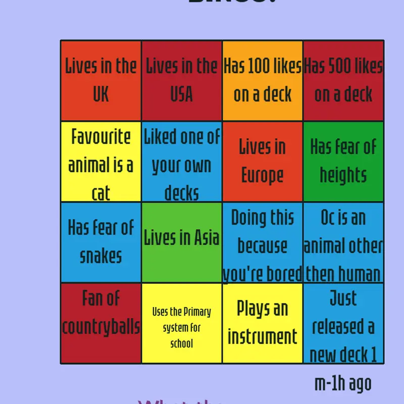 Bingo by @OCP