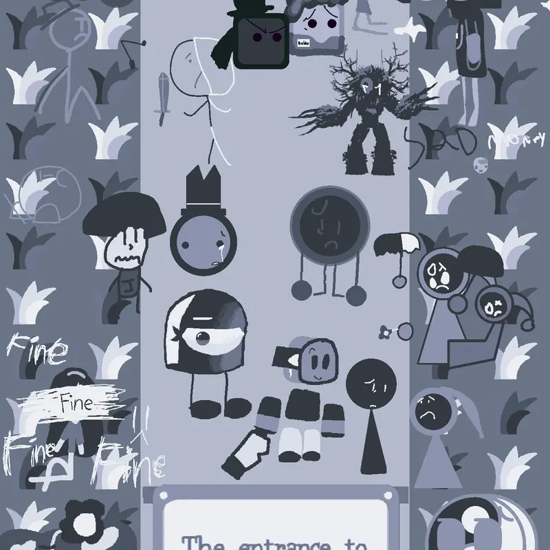 Cube saga, by @the_doctor_blue_wolf2