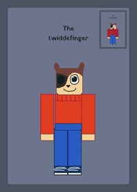 Twiddefinger in castle