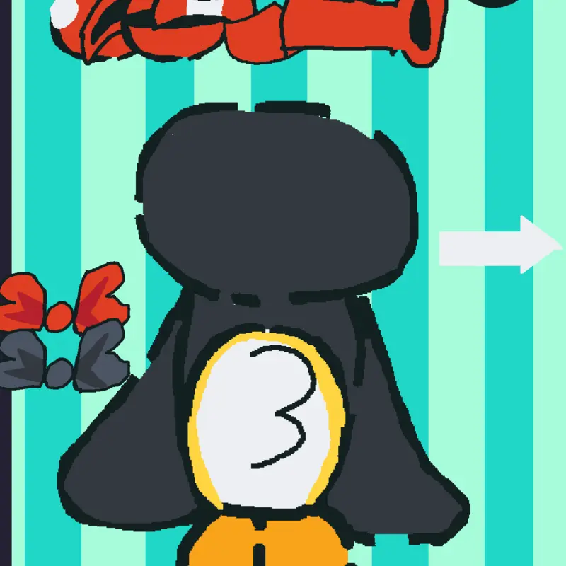 Pingu dumb 🐧 by @yune_the_idk