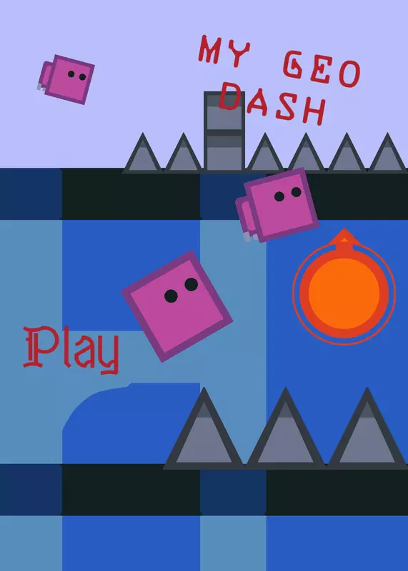 My geo dash by @rockyrocky