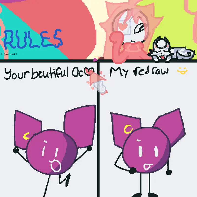 Redrawing your oc! by @xxStarrybunixx