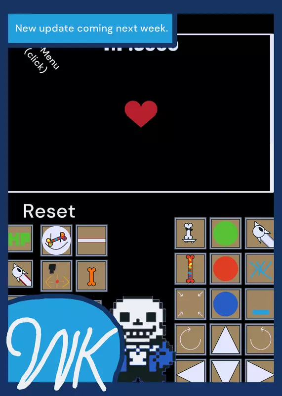 Sans battle! (Undertale WK) by @Willink