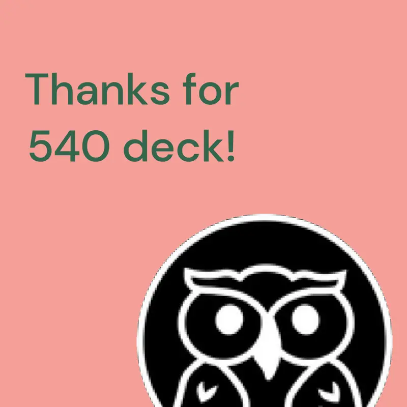 :3 thanks for 540 deck by @tuf-1