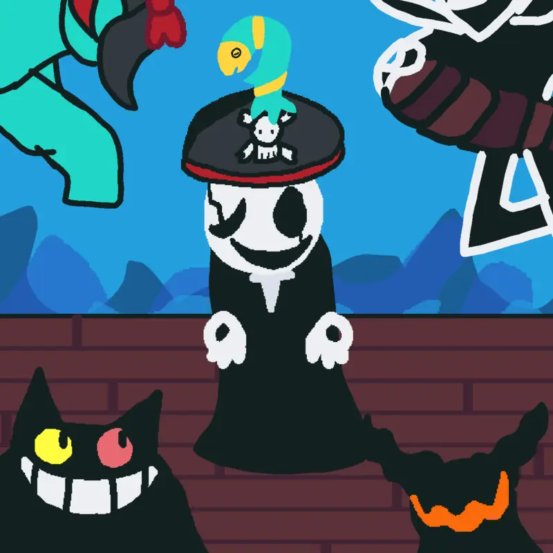 ARRG WE BE SAILIN' THE SEVEN SEAS MUHAHA by @JixyDraws