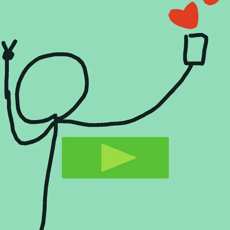 Be A Youtuber by @Sena_Stickman