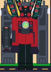 Controlled Titan Speaker Man