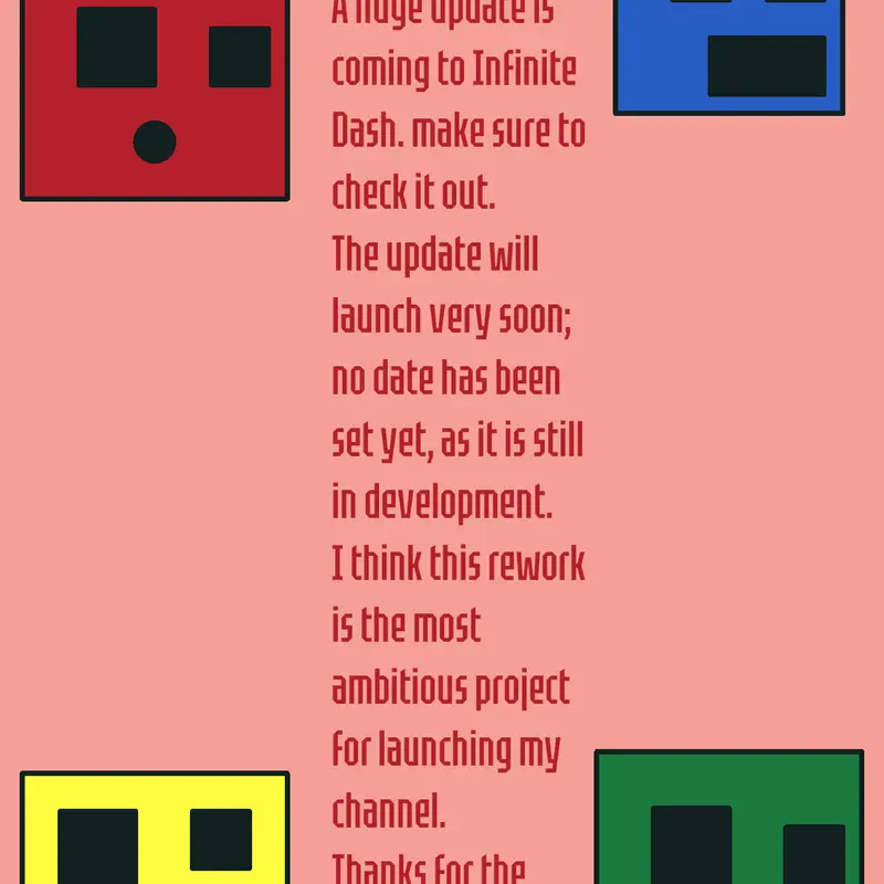 Huge update for infinite dash and rework by @adamasc12