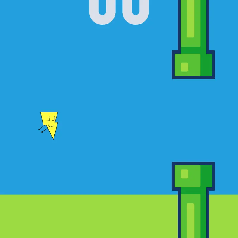 Flappy lightning by @billboard89