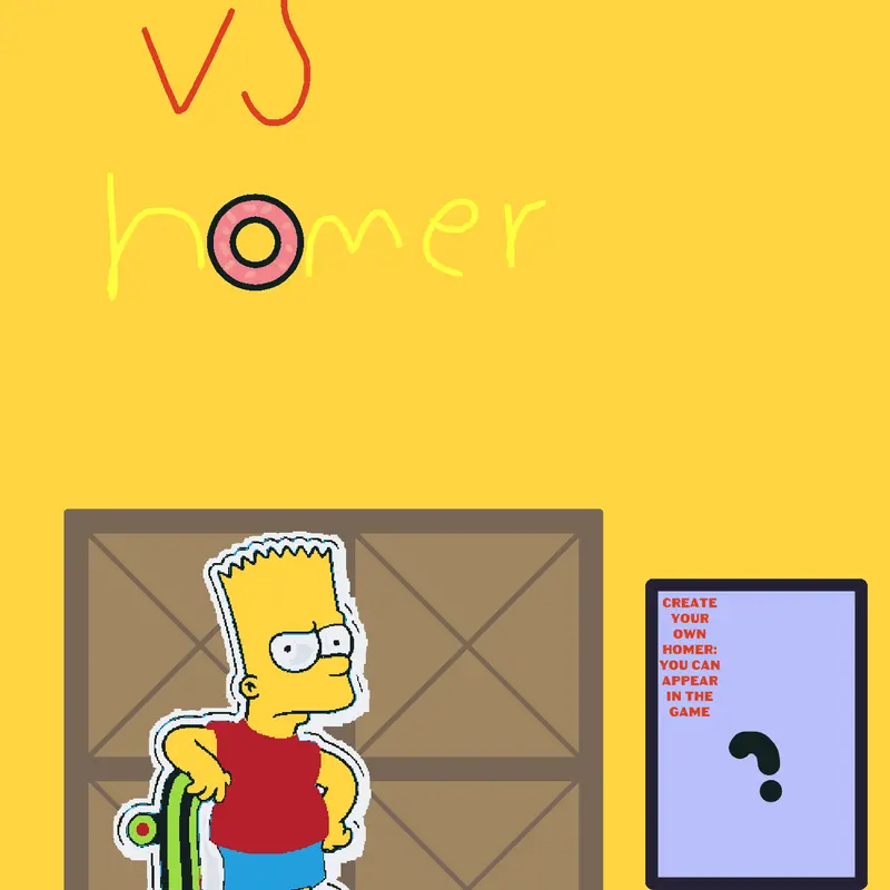 YOU VS H🍩MER by @scrapys