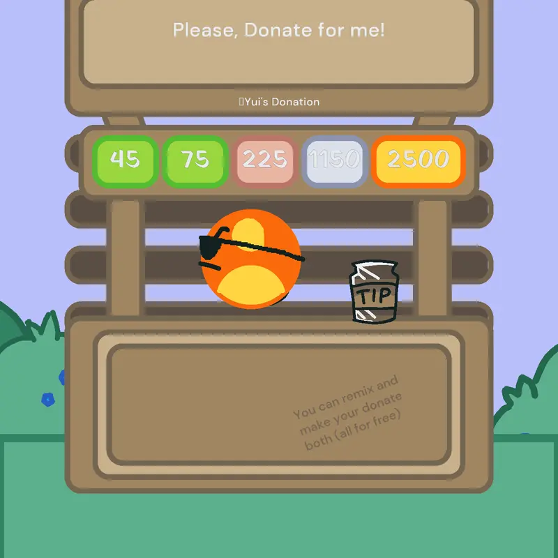 Please donate me by @yui1