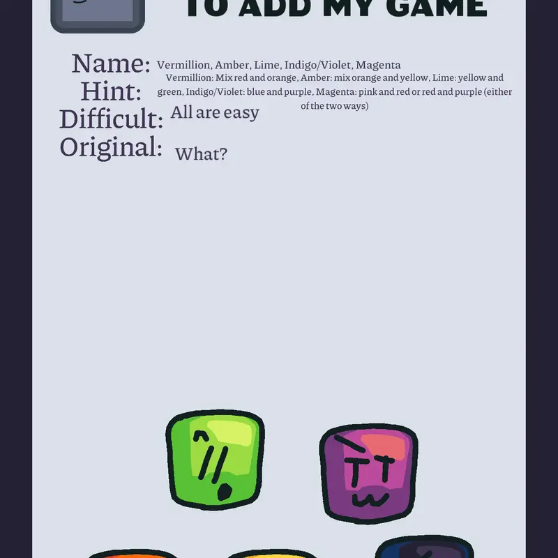 Game by @Inaki-The-Purple-Liker
