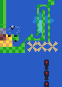 Longest cannon in golf ball!