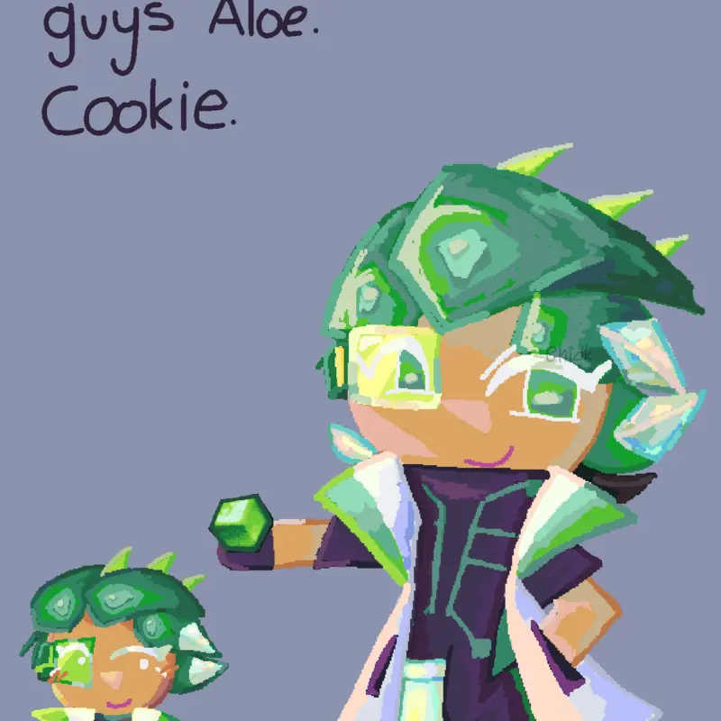 Feed Aloe and she will 🤔🤔 by @AloeCookieNo1Glazer