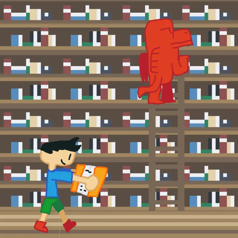 Kicked the Ladder by @TheDinoDudeCastle