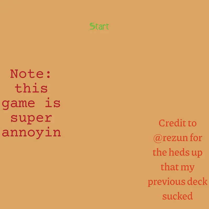 Game by @spongethebob