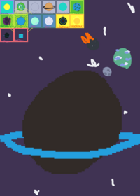 Feed the black hole!