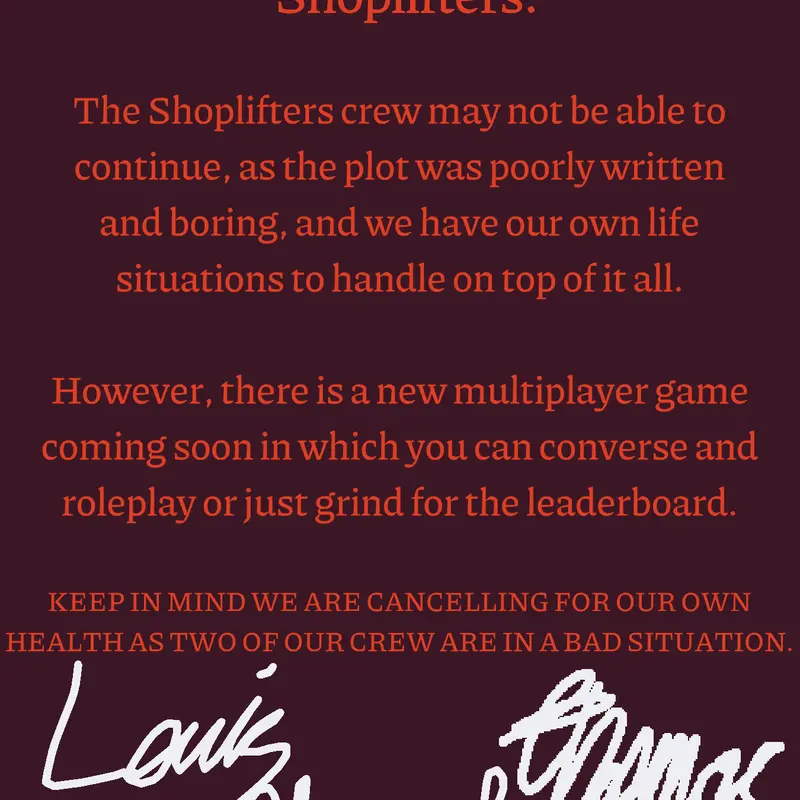 Game by @shoplifters