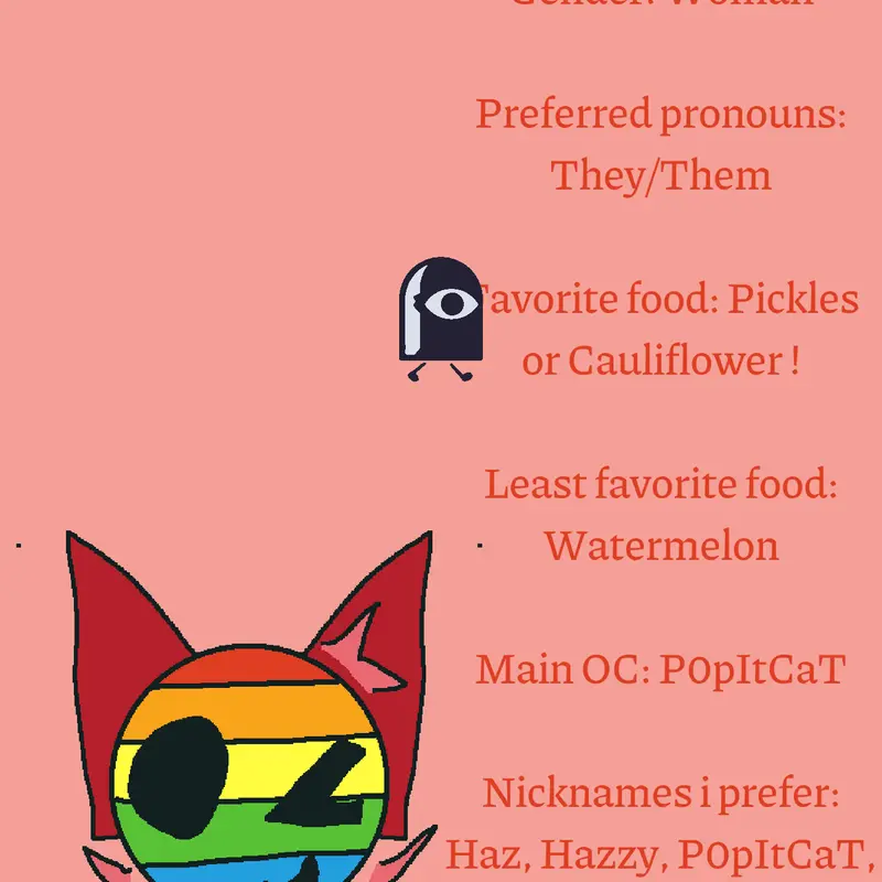 Get to know about me! by @P0pItCaT-Official