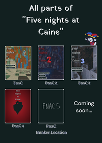 Five nights at Caine all parts