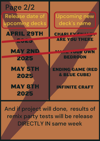 New time table 2/2 of new upcoming project’s...