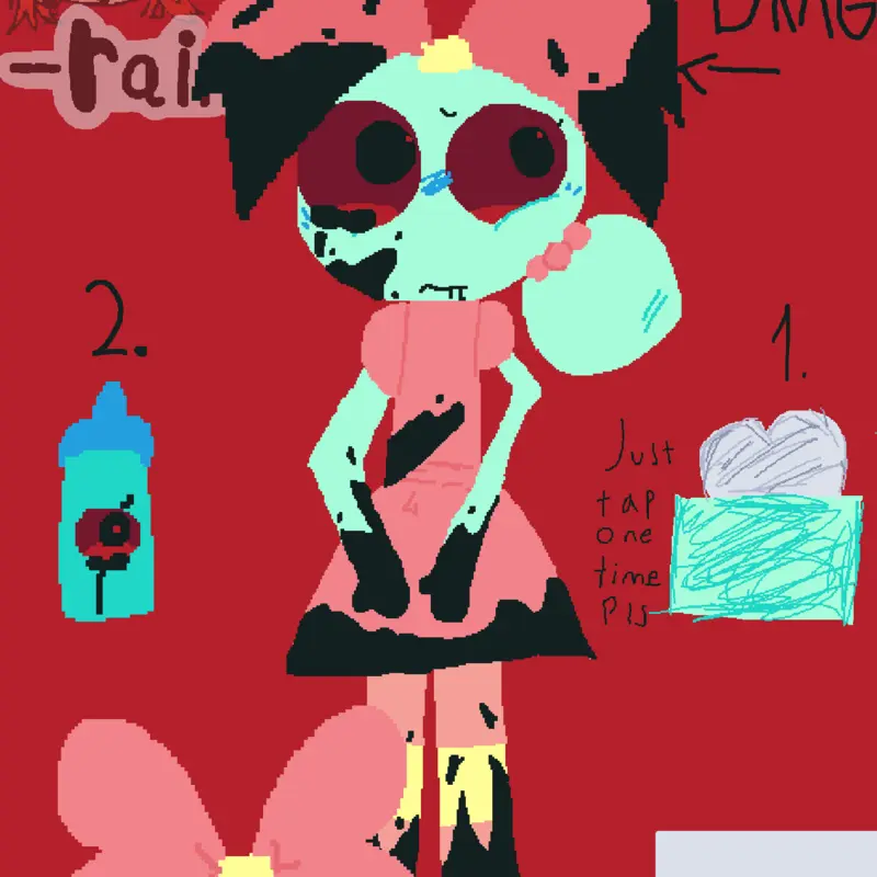 Dandy’s World puzzle! by @i_think_im_back
