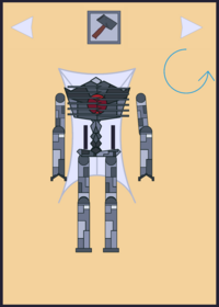 Robot destroying sim