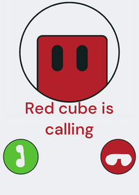 A call from red cube!