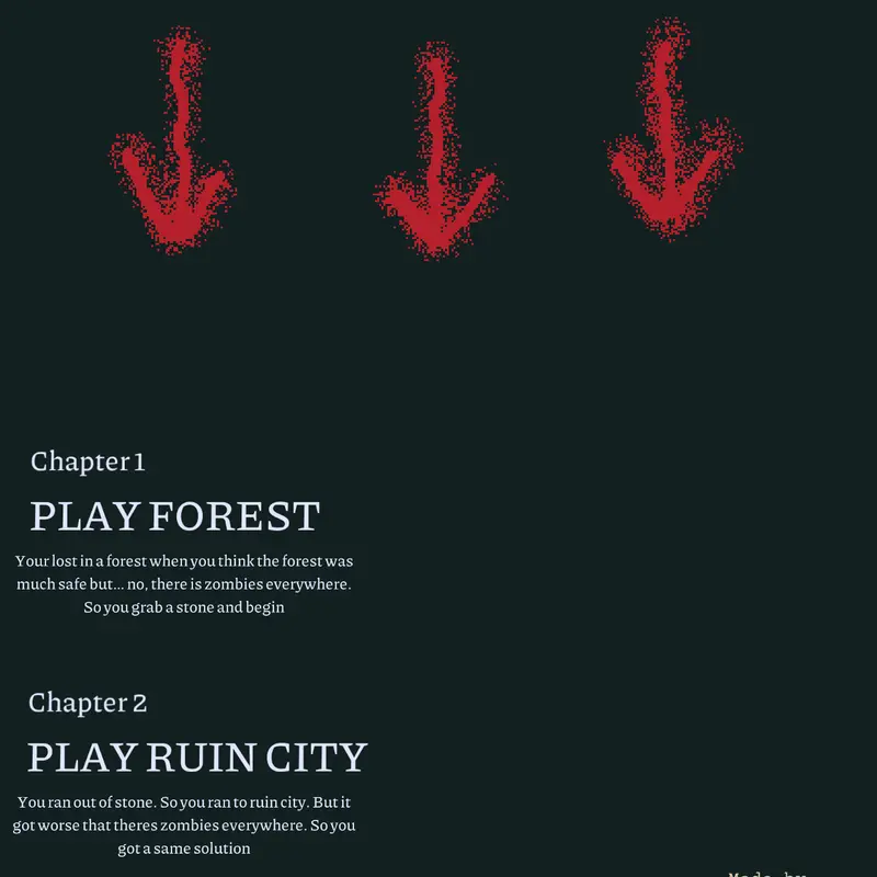 Zombie survival (update v4) by @johnCreativeStudio