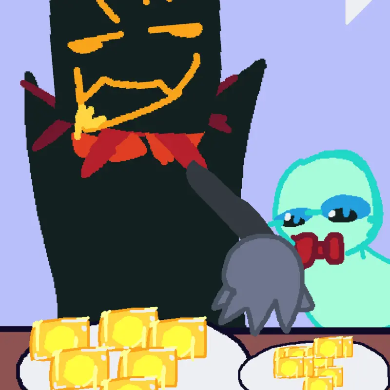 My oc eating ( first success mukabang ) by @Robby_gamer