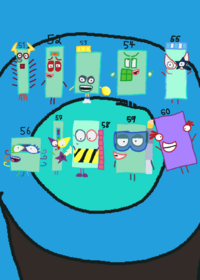 Numberblocks Band 51 to 60