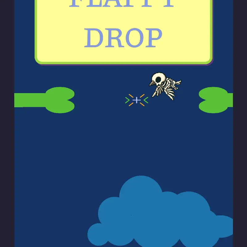 Flappy Drop by @M-DEV-GAMES