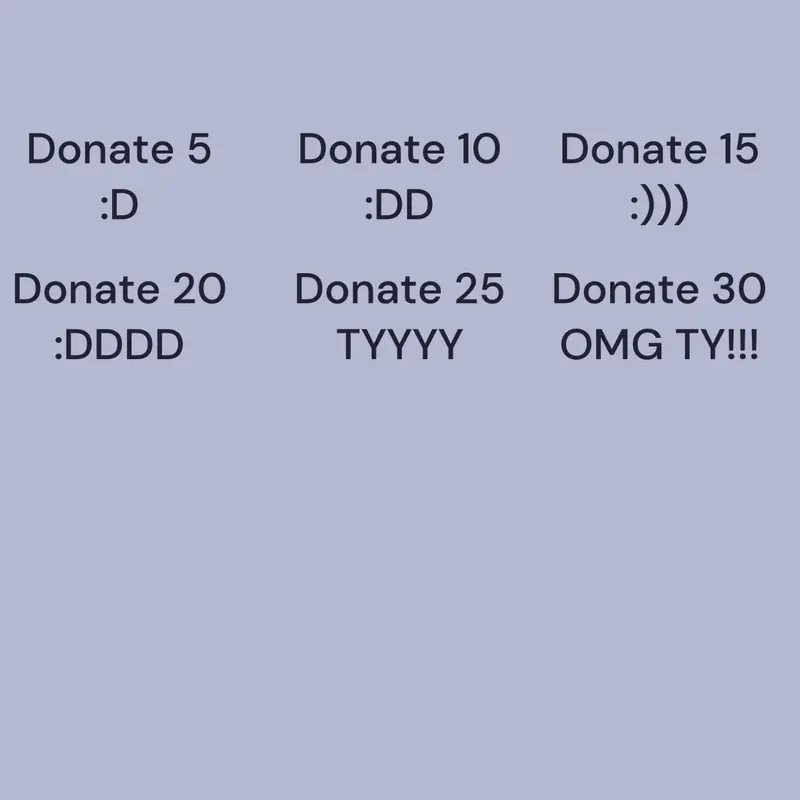 Donate! by @Jakeyyy