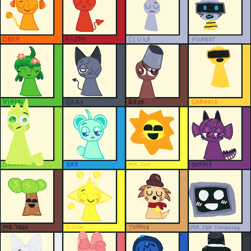 Sprunki drawing by @Starlight_Jason_Fan