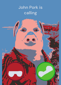 John pork called you...