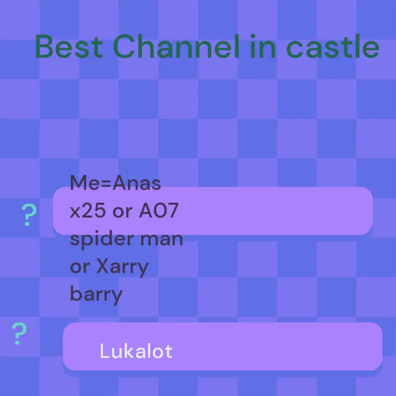 Game by @SpiderX25