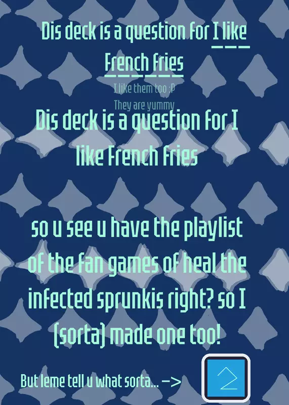 A question for I like French fries! by @leonardo9