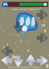 Gamblecore (< blue stickman) VS Slot machine...