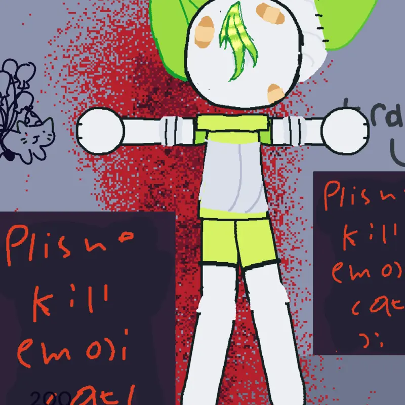 Guyss pls dont kill emojicat ): by @kelara