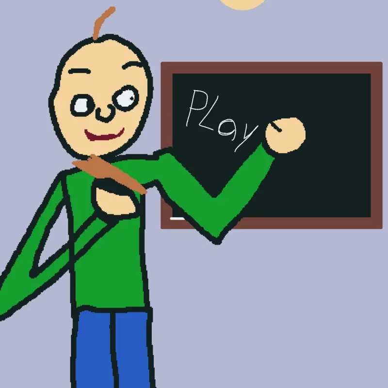 Baldi basics by @pvztii