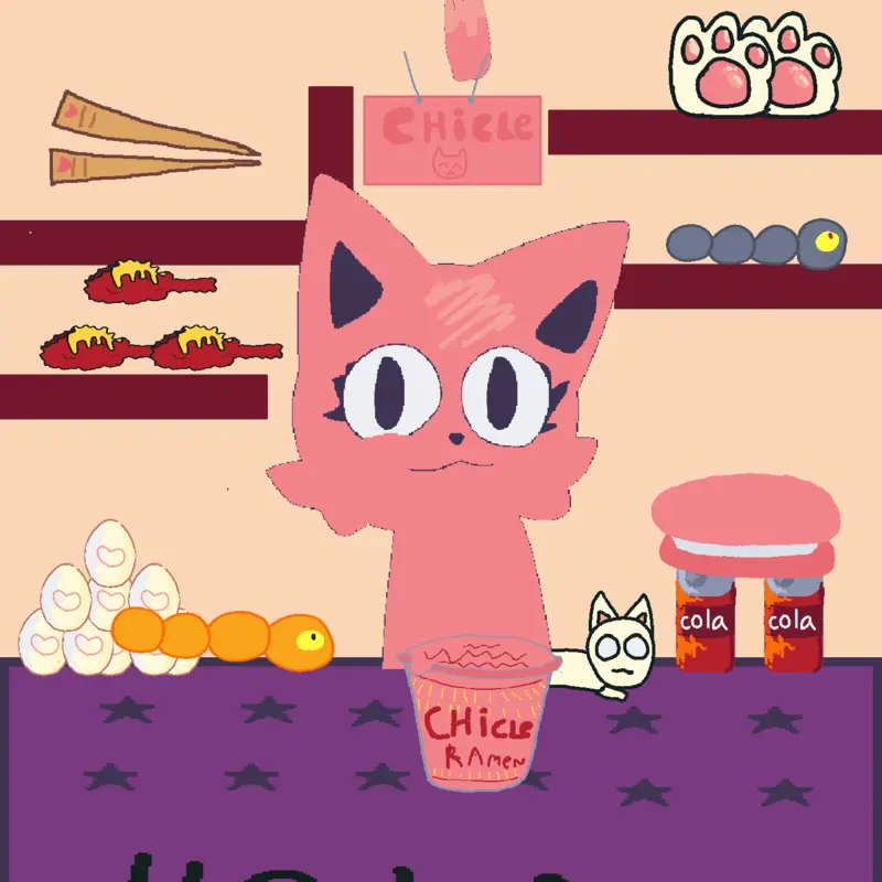 El mukbang de chicle 🐱🐍💖 by @aylengatita