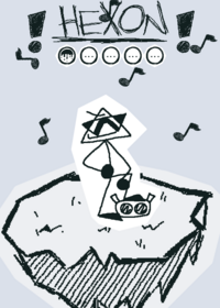 Hexon on sketch island