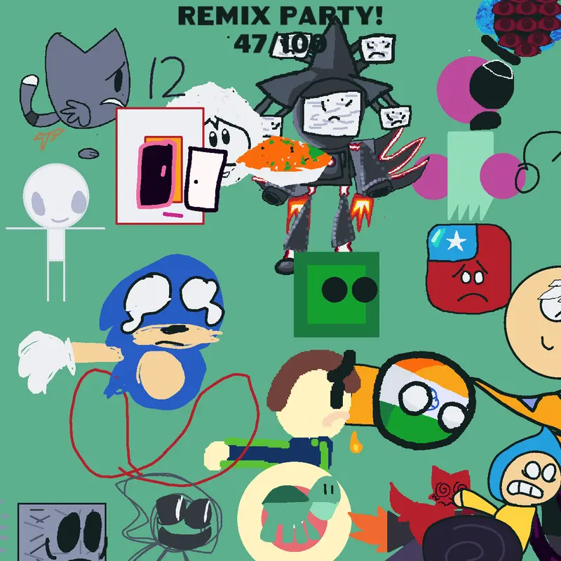 Added my oc samuel to this run party by @remix_sonicmaker112