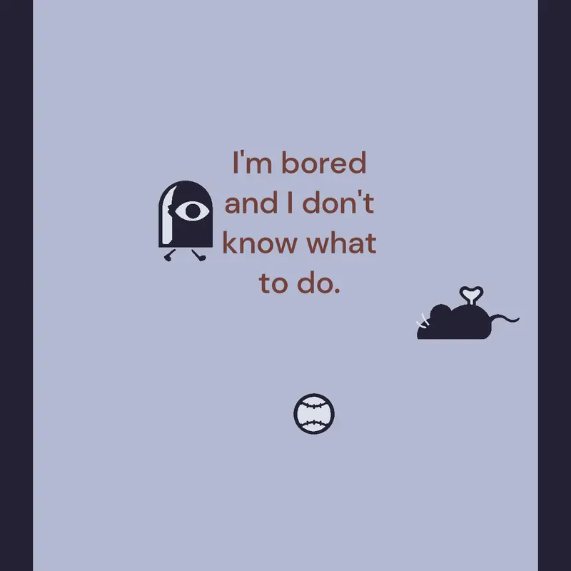 I'm bored by @iderningaga