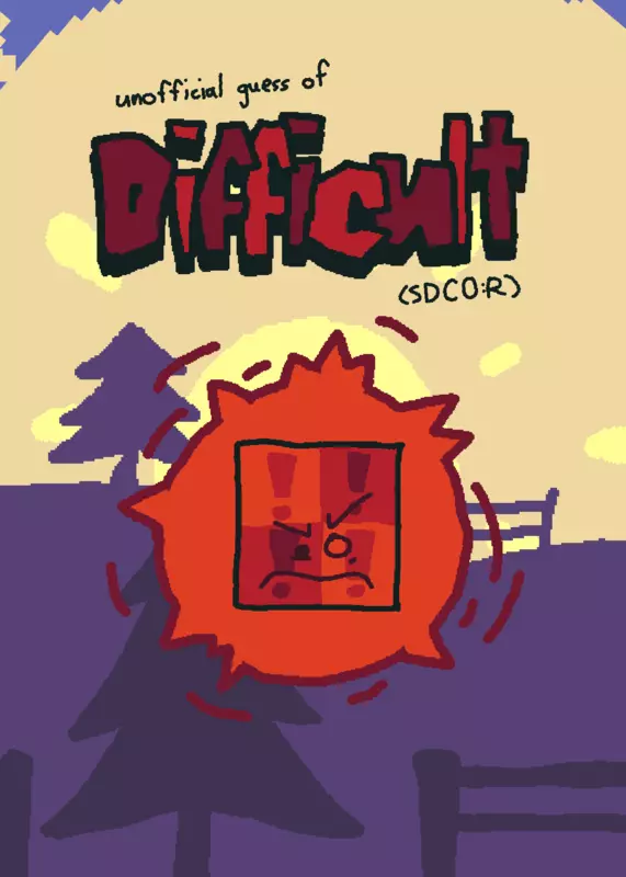 SDCO:R Difficult (Fanmade) by @AFartingGuy