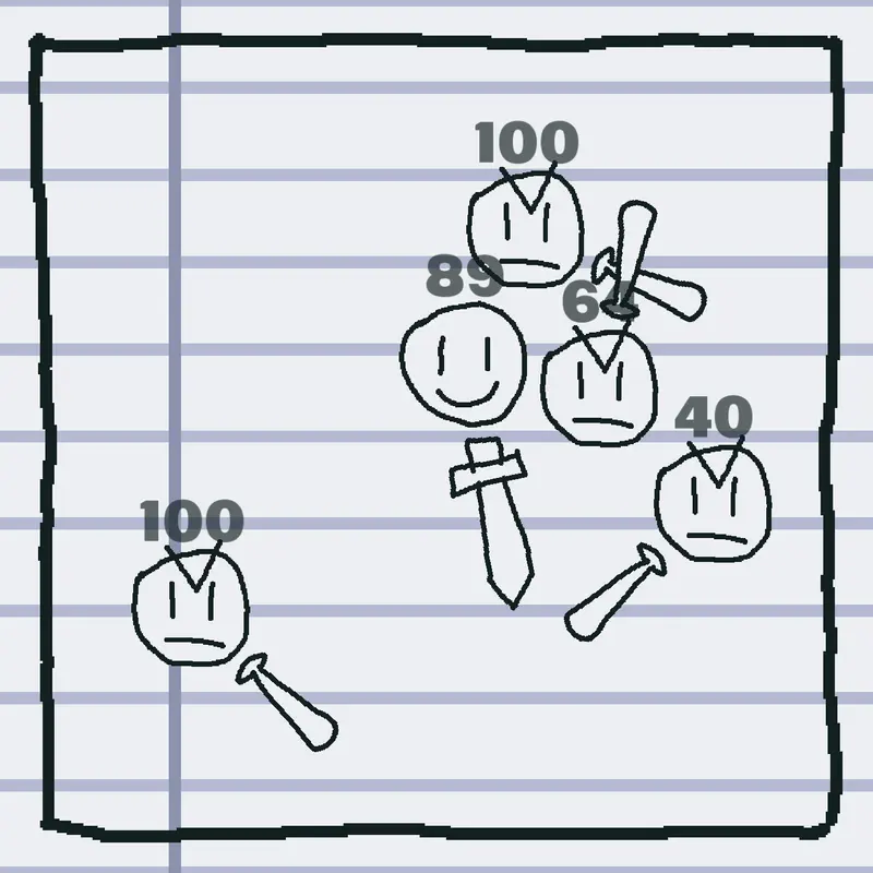 Doodle Battle by @tan_qi_xian