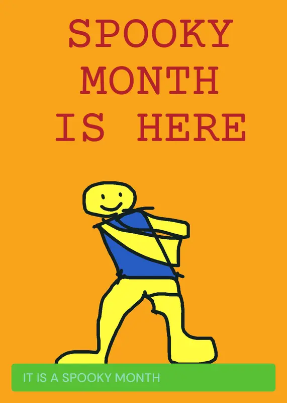 SPOOKY MONTH by @Halloweener