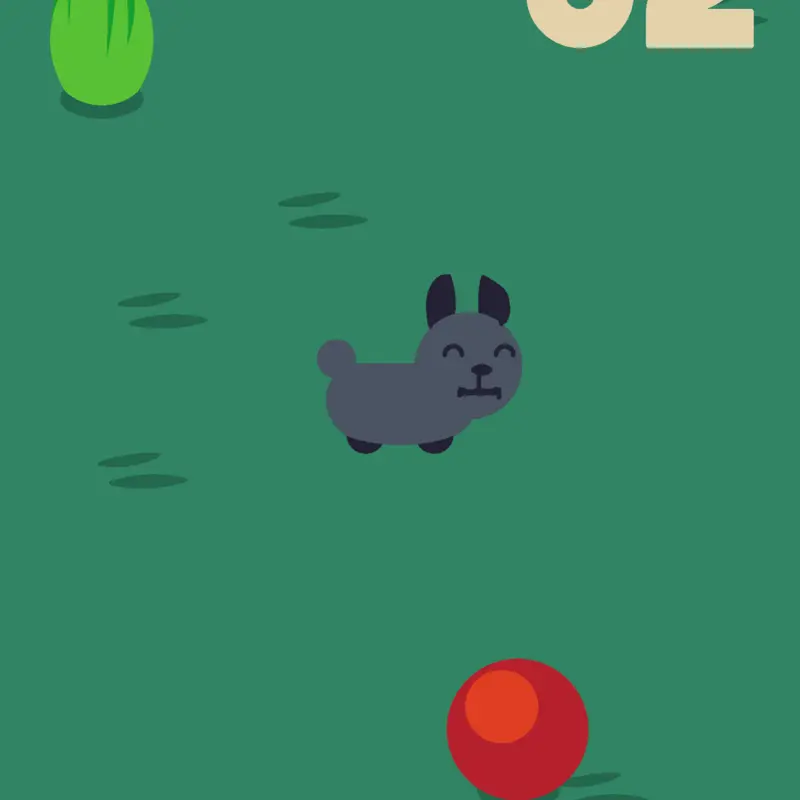 Dog simulator! Don't travel too far. by @ELBERR