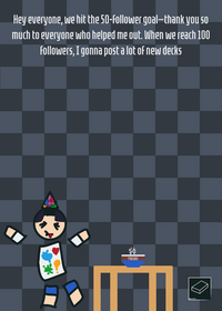 My 50 follows birthday