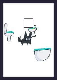 Miss Circles Bathroom